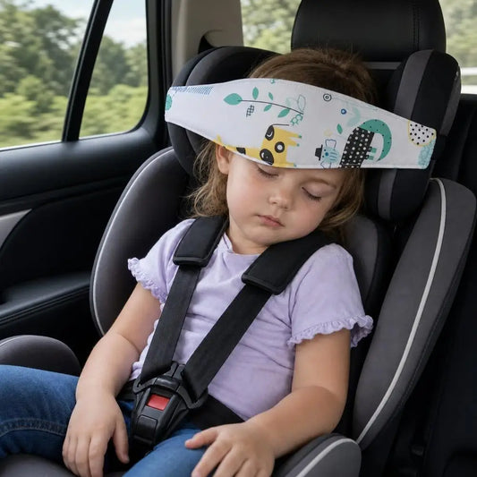 Infant Baby Car Seat Head Auto Sleeping Headrest Support Children Belt Fastening Belt Adjustable Sleep Positioner Baby Saftey Peaceful Pleasures Health and Wellness