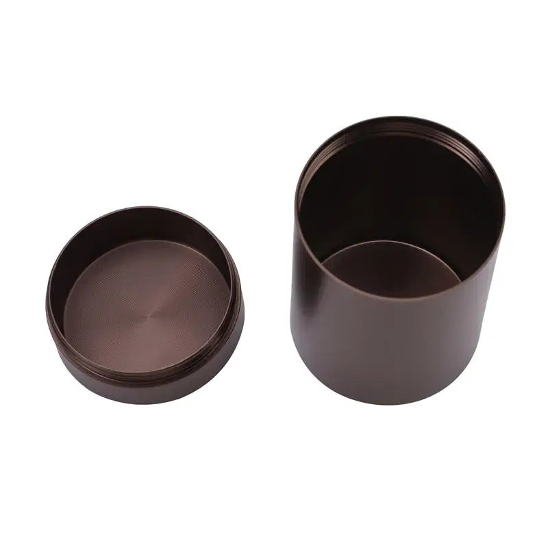 Mini Metal Box Tea Can Small Travel Portable Container Jar Sugar Coffee Caddy Organizer Household Storage Supplies Peaceful Pleasures Health and Wellness Coffee