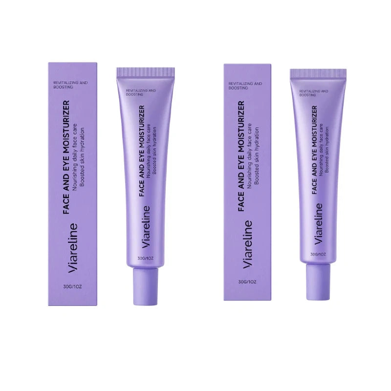 Revitalizing Face And Eye Moisturizer Cream 30g Daily Skin Care To Boost Skin Hydration Nourish Skin Glowing Complexion Peaceful Pleasures Health and Wellness 2pcs RED