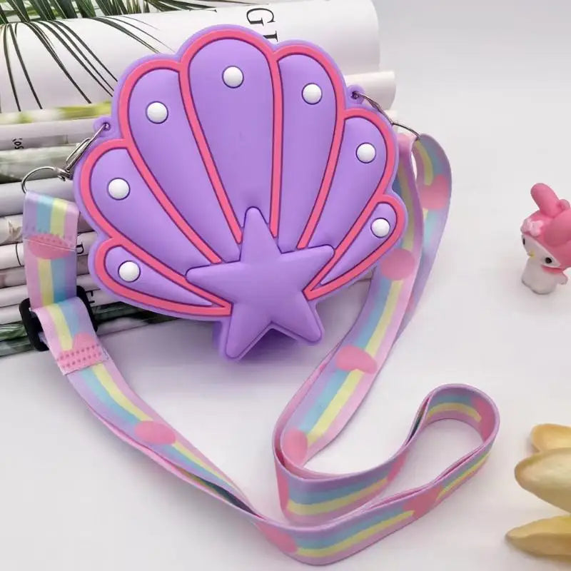 Donut Silicone Crossbody Bag for Kids | Coin Purse Mini Bag