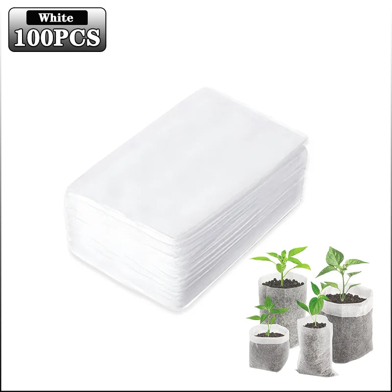 Fabric Plant Seedling Bags 100–1000PCS | Eco Nursery Pots
