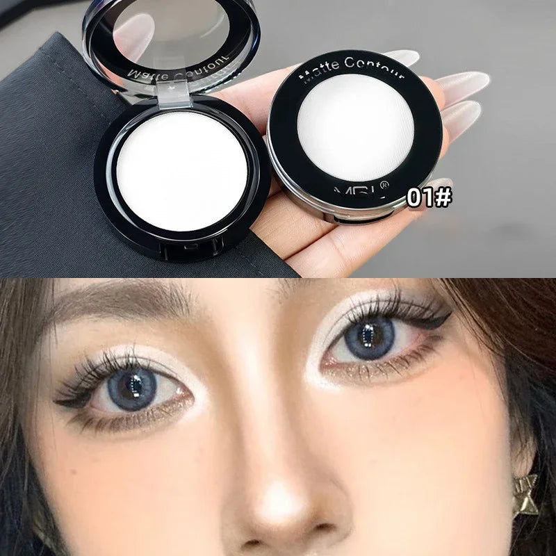 Matte Contour Palette – 3D Face Shading & Highlight Powder