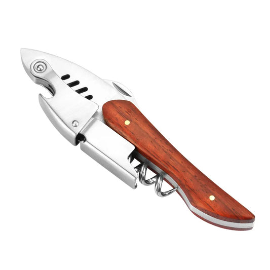 Creative Shark Wine Bottle Opener Stainless Steel Screwdriver Beer Bar Accessories Free Shipping Items Drop Ship Peaceful Pleasures Health and Wellness