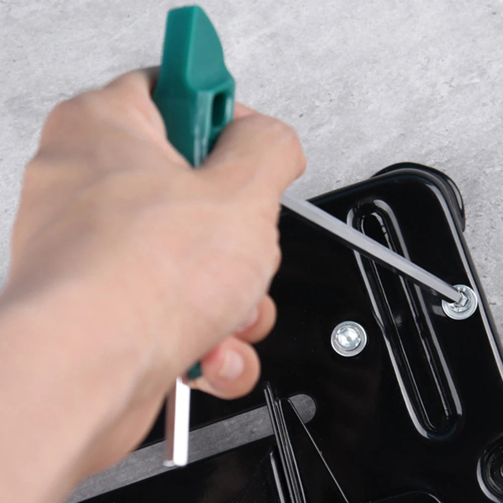 New Practical Hex Key Set T-Handle Hex Allen Key Screws Screwdriver Spanner Master Key Hex Wrench 2mm-10mm T-Handle Allen Keys Peaceful Pleasures Health and Wellness