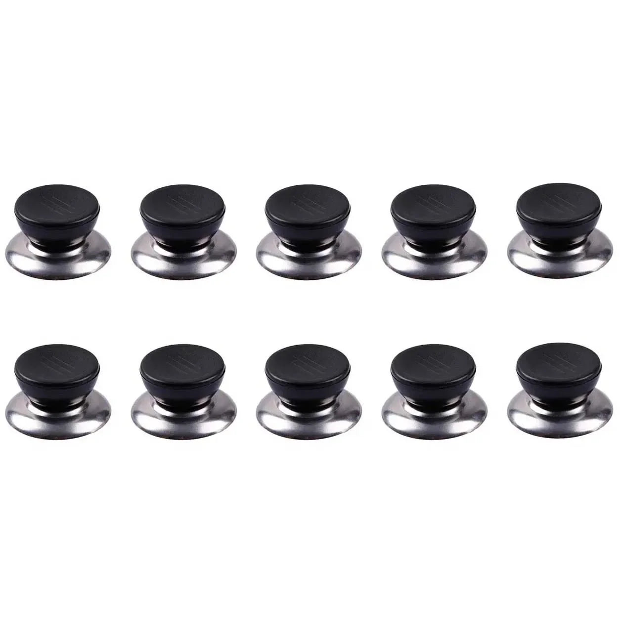 Pot Lid Replacement Handle Knob + Screwdriver | Universal Fit Cookware Replacement Part Peaceful Pleasures Health and Wellness 10pcs