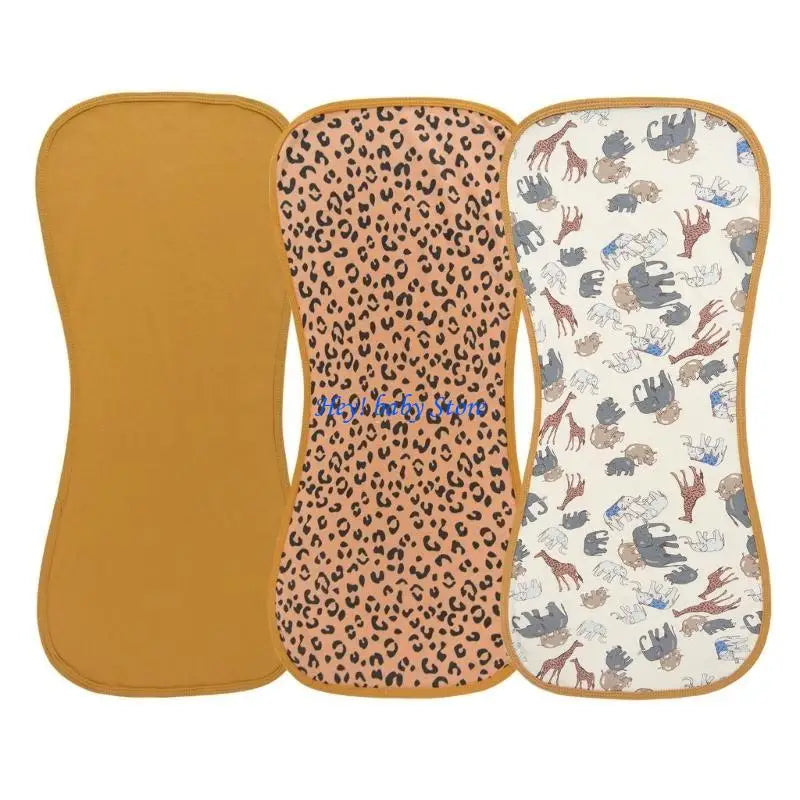 Baby Burp Cloths – Soft Cotton Drool Bibs & Shoulder Pads