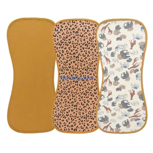Baby Burp Cloths – Soft Cotton Drool Bibs & Shoulder Pads Baby Burp Cloth Set Peaceful Pleasures Health and Wellness