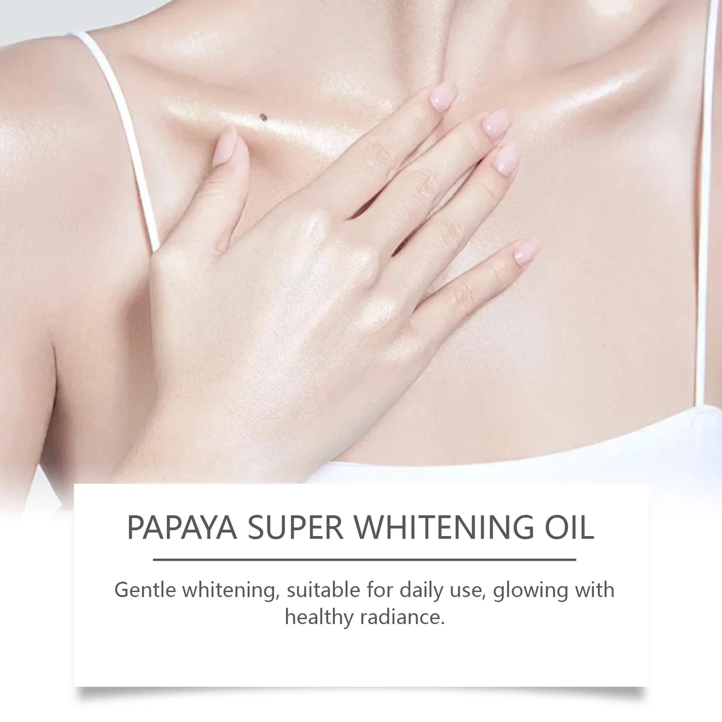 Papaya Whitening Body Oil – Brightening & Moisturizing Skin