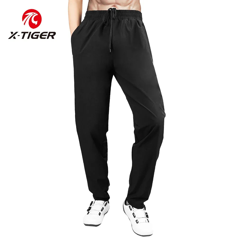 X-TIGER Men's Waterproof Cycling Hiking Pants – UV Quick-Dry