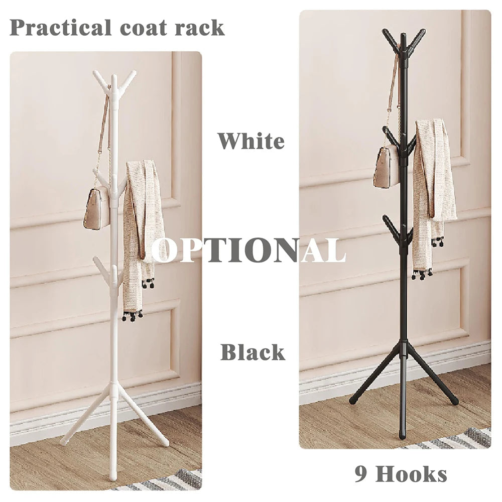 Easy To Assemble Floor Standing Irregular Hangers, Office Wrought Iron Hangers, Bedroom Vertical Hangers, Creative Lobby Hangers Peaceful Pleasures Health and Wellness
