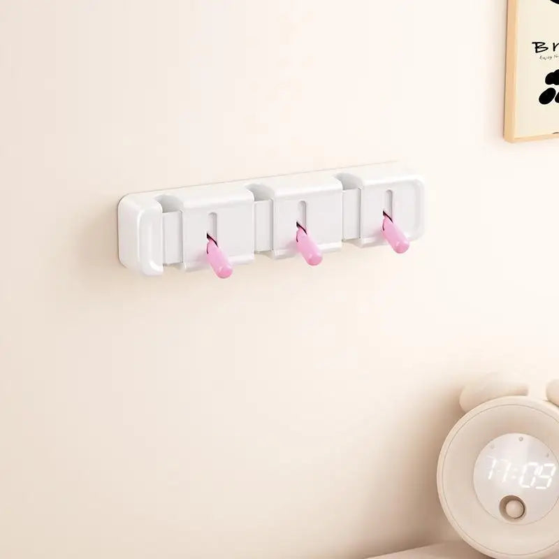 New 1Pcs Charging Cables And Data Wires Accessory Desktop Cable Management Clip Simple No-Drill Edge-Mounted Cord Organizer Peaceful Pleasures Health and Wellness A2