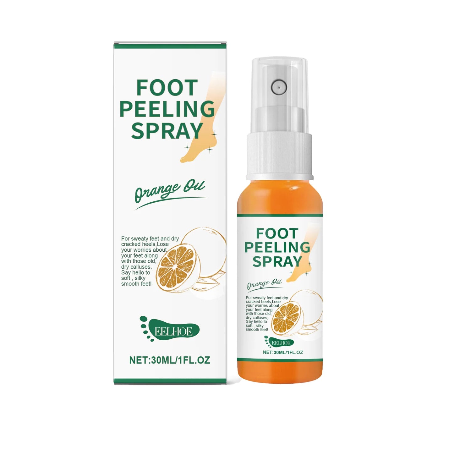 Foot Softening Spray – Exfoliator for Calluses & Rough Skin