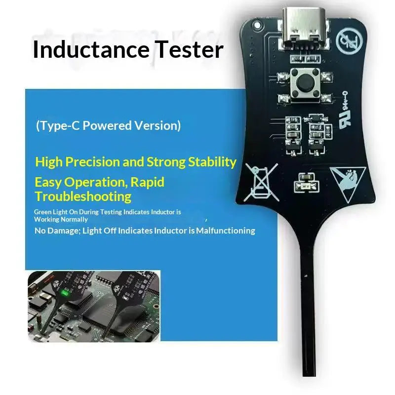 Quick Fault Inductance Checking Motherboard Coil Tester Inductor Detector Tool For Mobile Phone Repair Electromagnetic Induction Peaceful Pleasures Health and Wellness