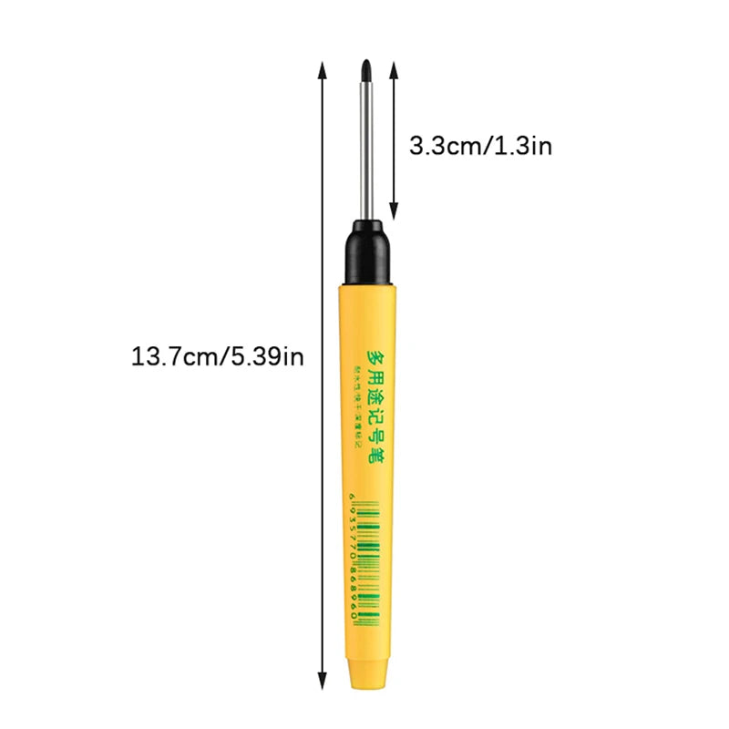 33mm Deep Hole Marking Pen – Waterproof Multi-Surface Marker