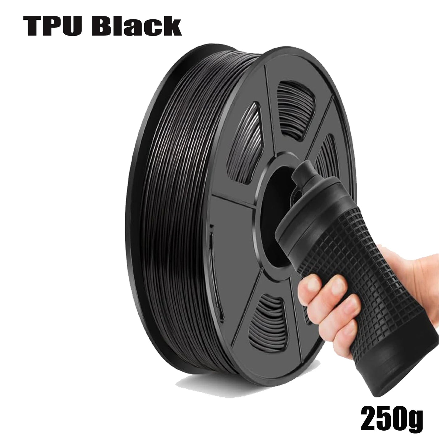 TPU Filament 1.75mm 95A Flexible 3D Printer – 250g/500g/1kg