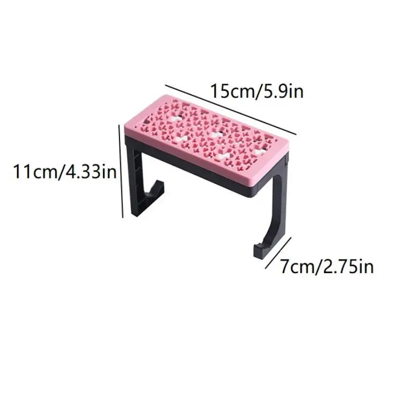 Silicone Makeup Brush Holder Drying Stand Makeup Set Storage Case Nail Pen And Painting Brush Organizer Fit For All Size Handle Peaceful Pleasures Health and Wellness