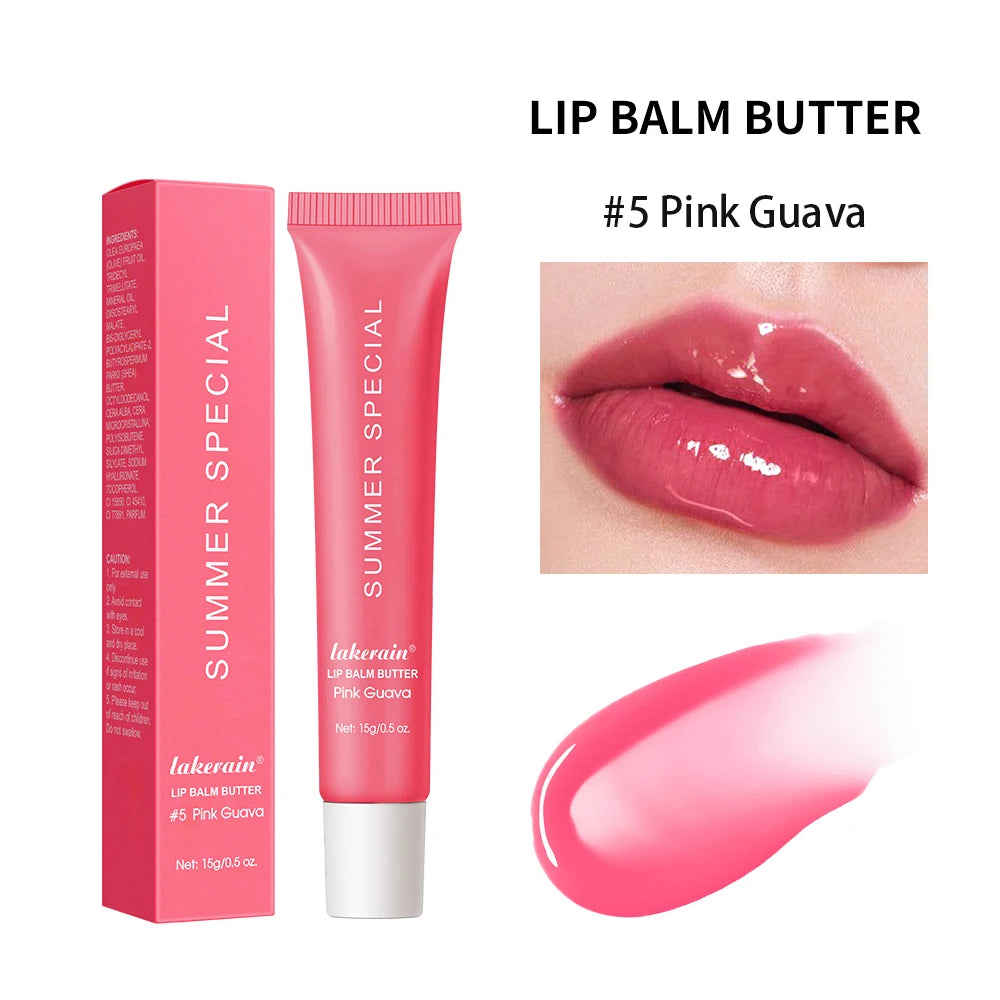 Lip Balm Lip Glaze Deep Moisturizing Smoothing Lip Lines Long-Lasting Nourishment Daily Lip Care 5 Lip Balm Peaceful Pleasures Health and Wellness 5 Guava