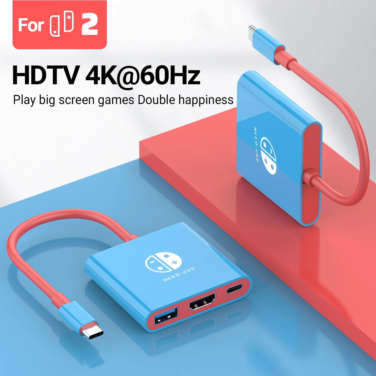 3-in-1 USB-C Hub | 4K HDMI, 100W PD, USB 3.0 Docking Station