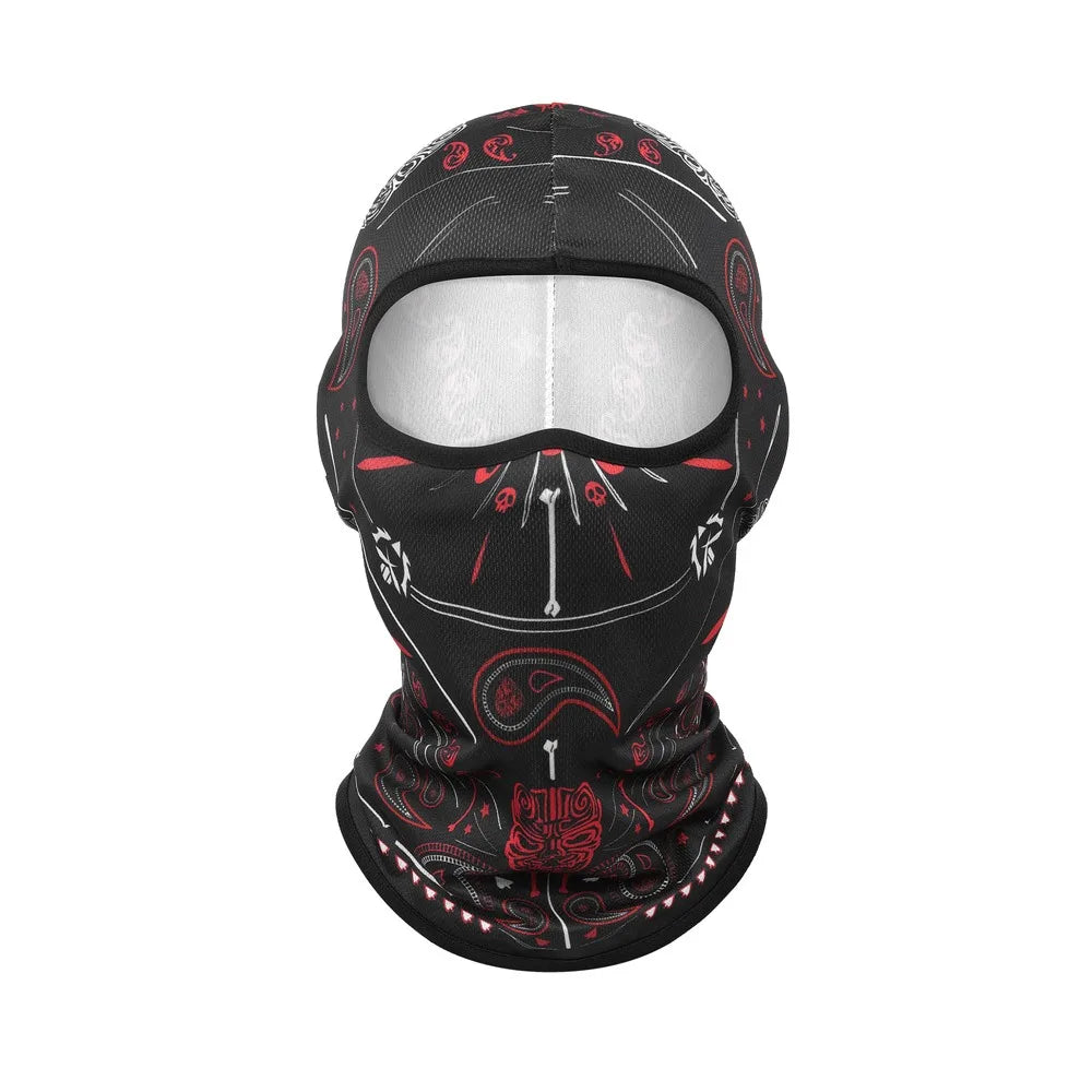 Ice Silk Balaclava – Breathable UV Sun Protection Face Cover