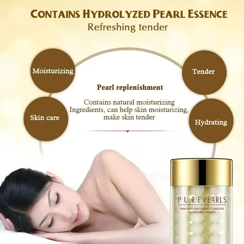 BIOAQUA Pure Pearl Face Cream Moisturizing Skin Firming Hydrating Facial Cream Beauty Health Skin Care Peaceful Pleasures Health and Wellness