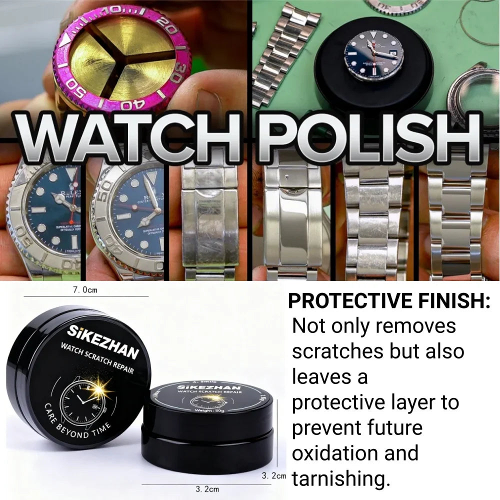 Watch Polish Cream Scratch Remover Kit – Mirror Finish