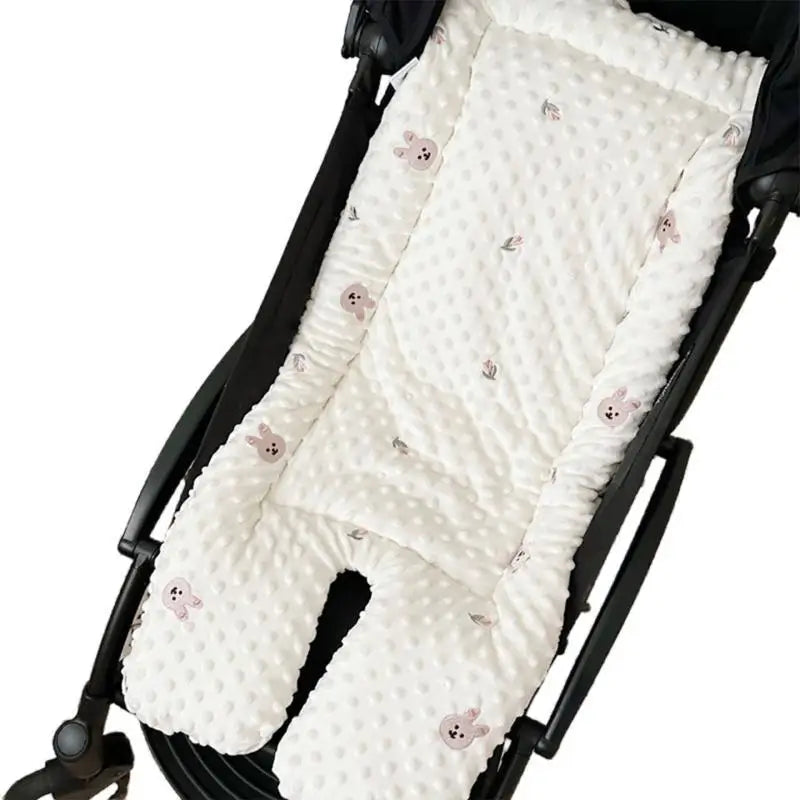 Reversible Cotton Baby Pram Liner | Stroller & Car Seat Cushion