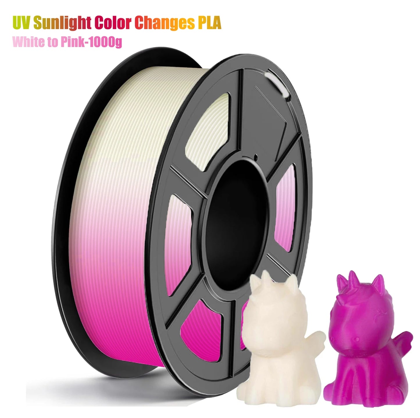UV Color Changing PLA+ Filament 1.75mm 250g – DINGSUN 3D