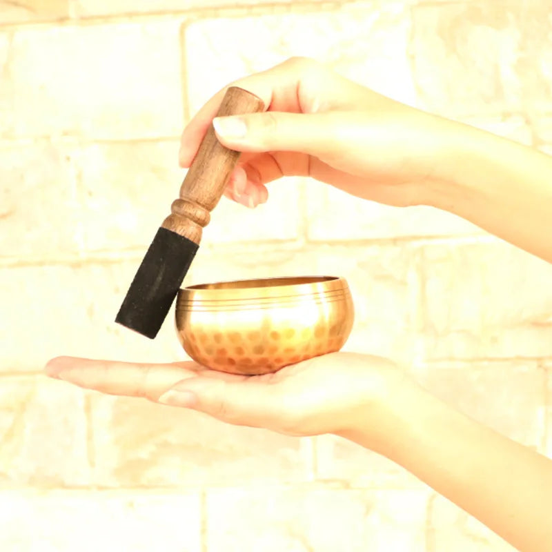 Tibetan Singing Bowl Sound Meditation Unique Helpful Yoga Stress