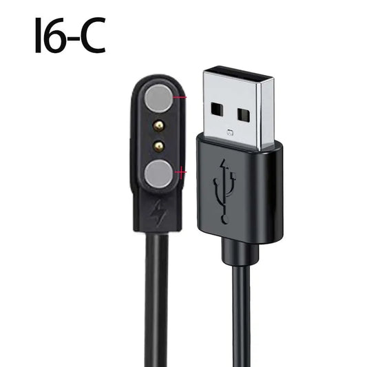 USB Magnetic Charger for Letscom ID205L ID205S ID206 Smartwatch
