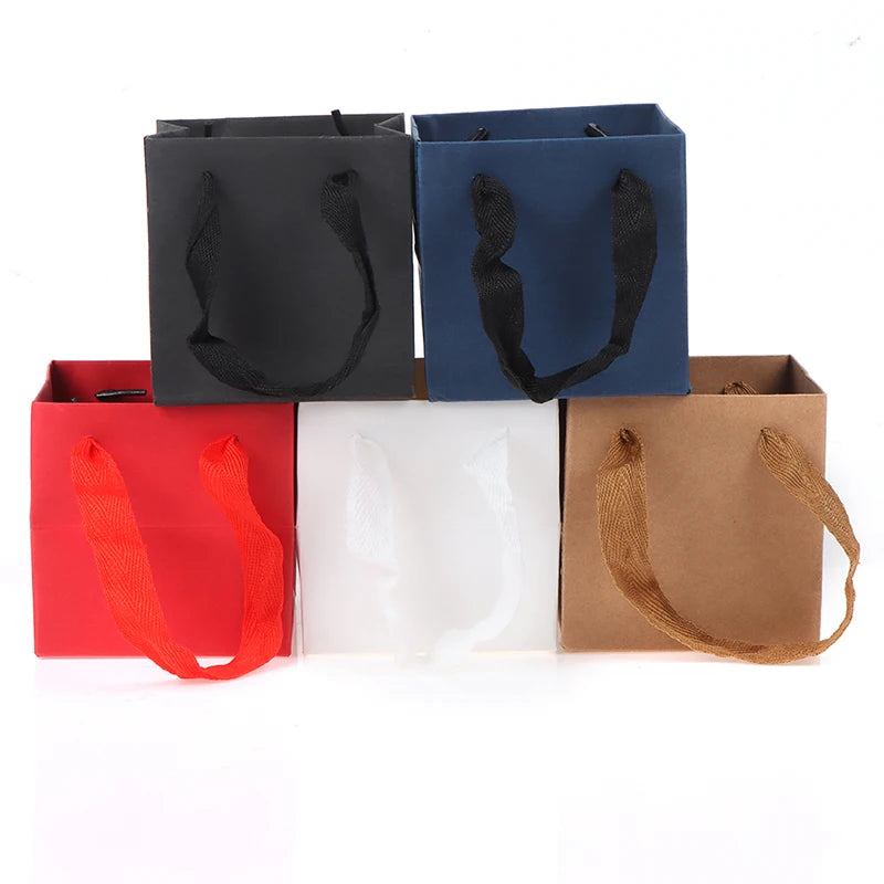 Square Kraft Paper Gift Bags | Wedding, Birthday & Flowers