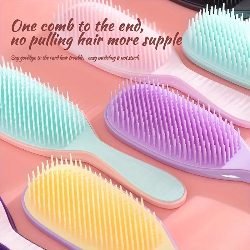 Anti-Static Detangling Comb | Scalp Massage & Frizz Control