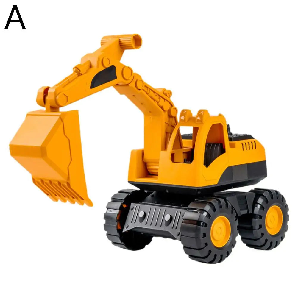 Inertial Driving Construction Truck Toy for Kids Fun Peaceful Pleasures Health and Wellness A
