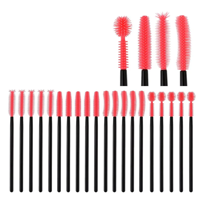 A36T-For Sewing Machine Cleaner Reusable Silicone Brushes 20Pcs Cleaning Brush Gadgets Quilting Tool Kit Supplies Peaceful Pleasures Health and Wellness