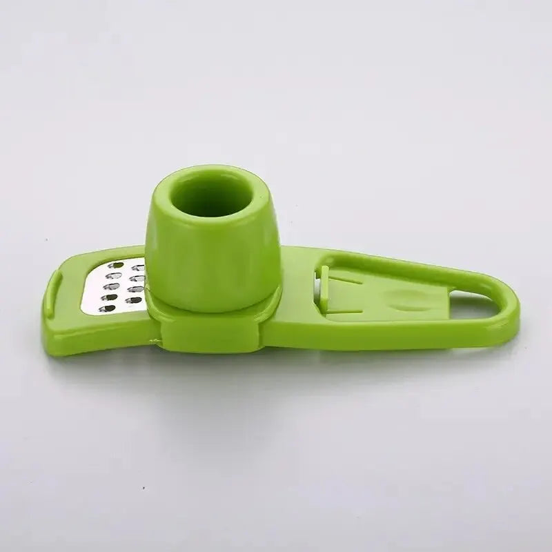 Mini Manual Garlic Press & Grinder – Compact Kitchen Gadget