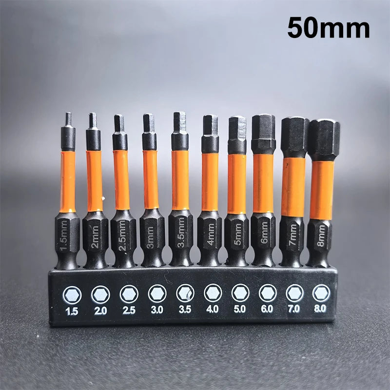 S2 Steel Star Impact Drill Bit Set | 21/10 Pc Hex Shank