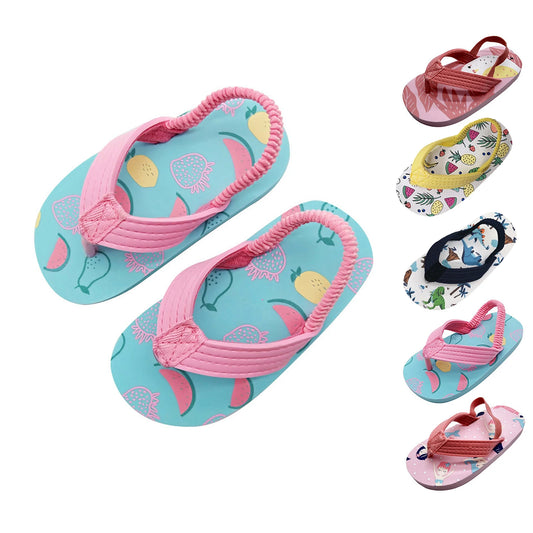 Kids Summer Flip Flop Sandals | Soft EVA Beach Shoes Boys Girls Kids Flip Flop Sandals Peaceful Pleasures Health and Wellness