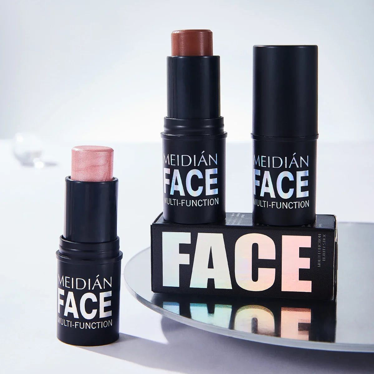 6-Color Dual-Use Blush & Lip Stick – Natural Contour Makeup