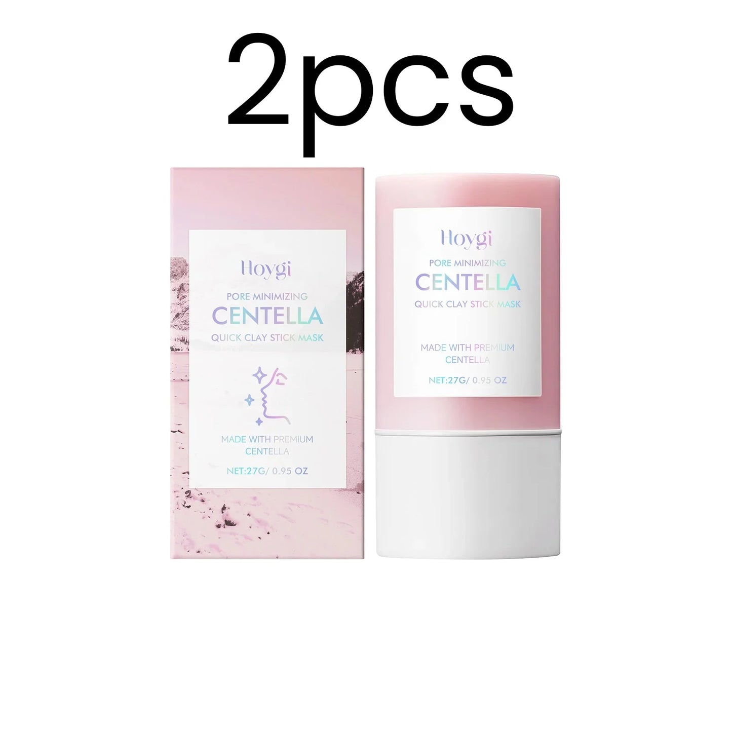 Hoygi Centella Clay Stick Mask – Pore Minimizing & Moisturizing