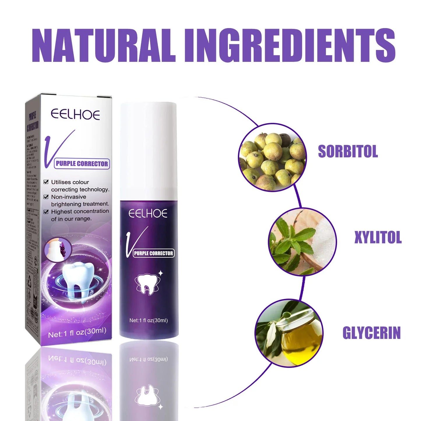 Teeth Whitening Toothpaste Remove Plaque Stains Cleaning Oral Hygiene Dental Bleach Corrector Tools Fresh Breath Beauty Care Peaceful Pleasures Health and Wellness