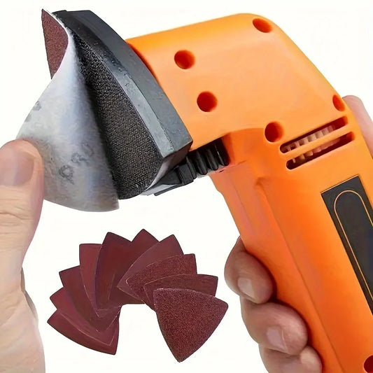 30 Sanded Paper Triangular Hook Loop Sandpaper Bonding Oscillation Peaceful Pleasures Health and Wellness