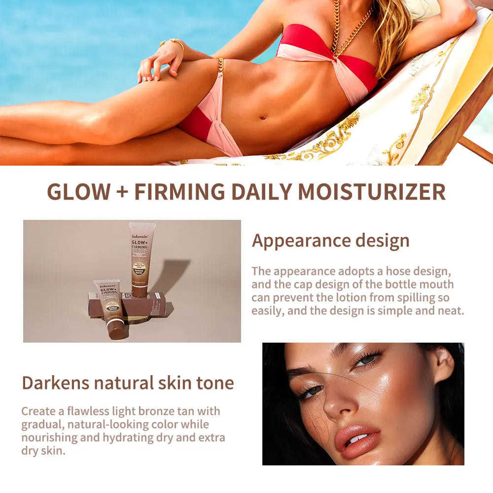 Tanning Lotion Self Tanner Sunless Browning Lotion, Best Gradual Tanner for Men and Women, Streak-Free Fake Tan Peaceful Pleasures Health and Wellness