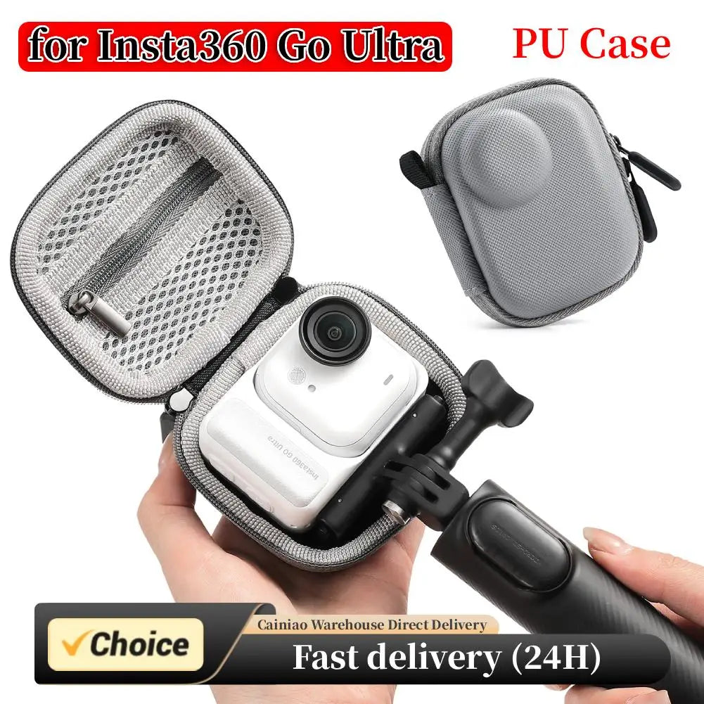 Portable Camera Storage Bag For Insta360 GO Ultra Dustproof Anti-lost Protective Case EVA Shockproof Cover For Insta360 GO Ultra Peaceful Pleasures Health and Wellness