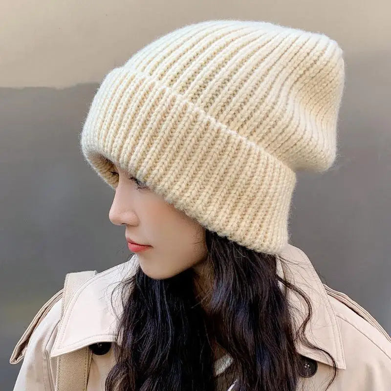 Winter Knit Beanie Hat | Unisex Warm Stacking Cap for Men & Women