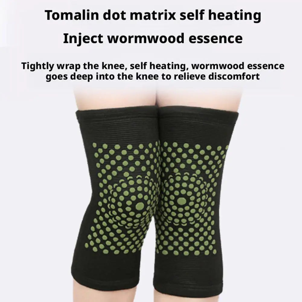 Self-Heating Tourmaline Knee Brace Sleeves – Far Infrared Warmth