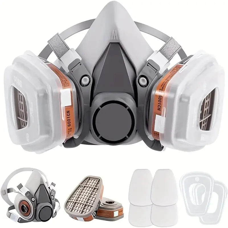 6200 Half Face Respirator – Organic Vapor & Dust Gas Mask