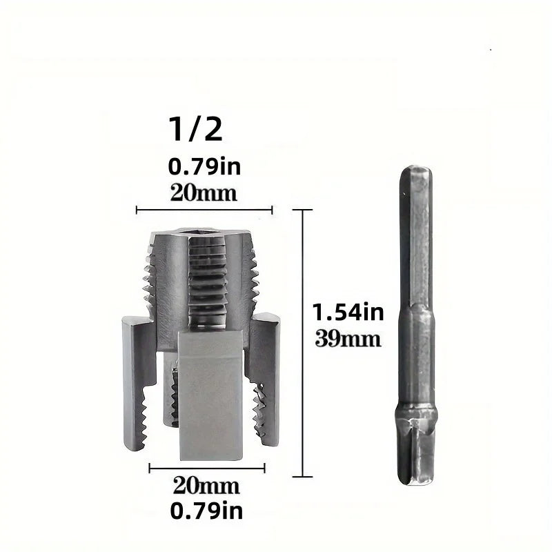 1/2" & 3/4" PPR Water Pipe Tap | Alloy Steel Anti-Corrosion Peaceful Pleasures Health and Wellness