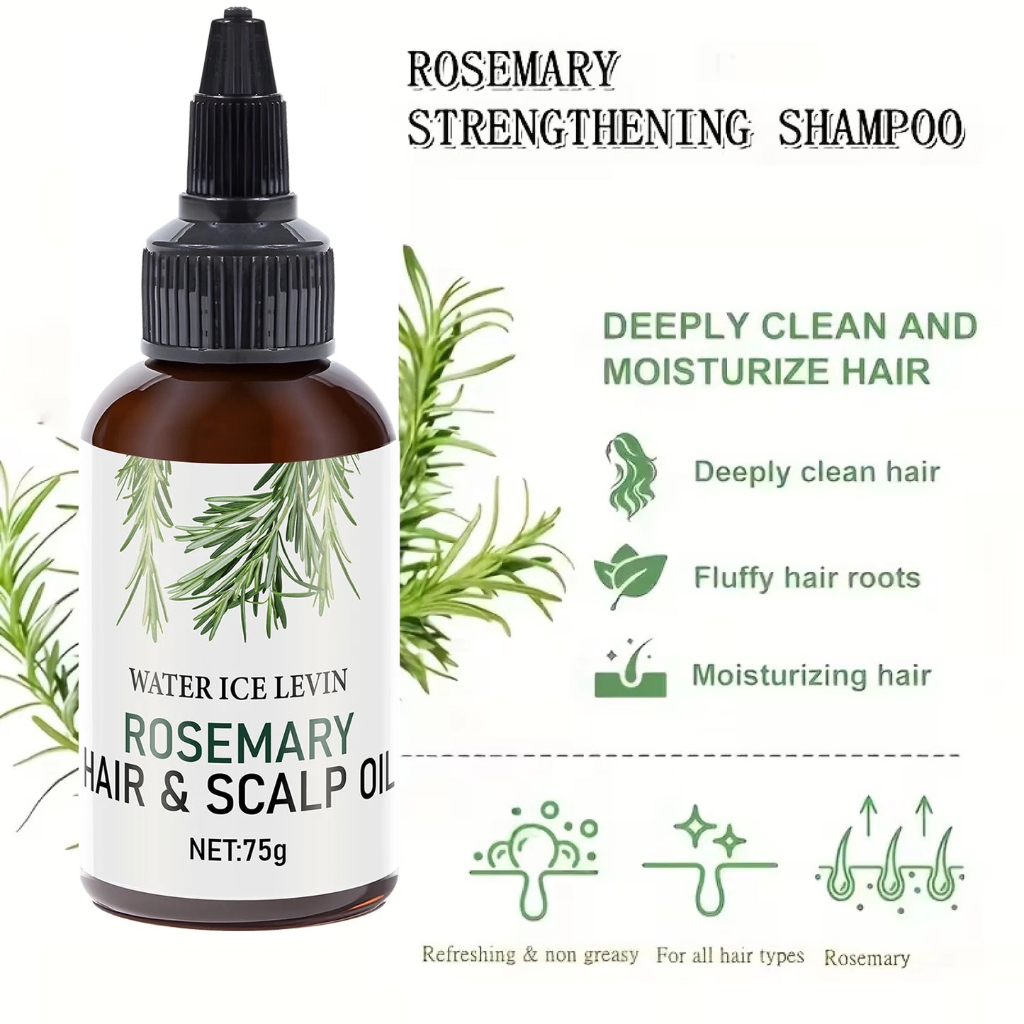 Biotin Keratin & Rosemary Hair Scalp Oil – All Hair Types
