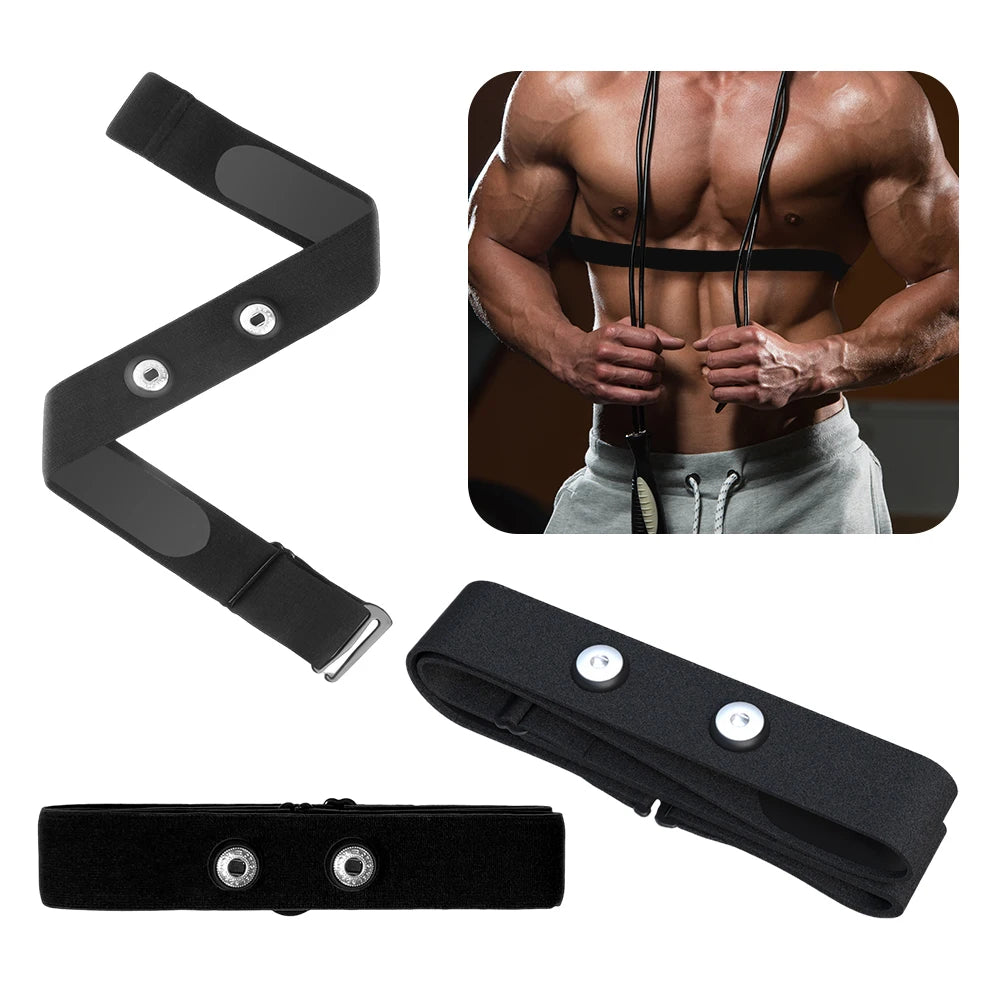 Heart Rate Monitor Chest Strap Replacement Band – Polar Garmin Peaceful Pleasures Health and Wellness