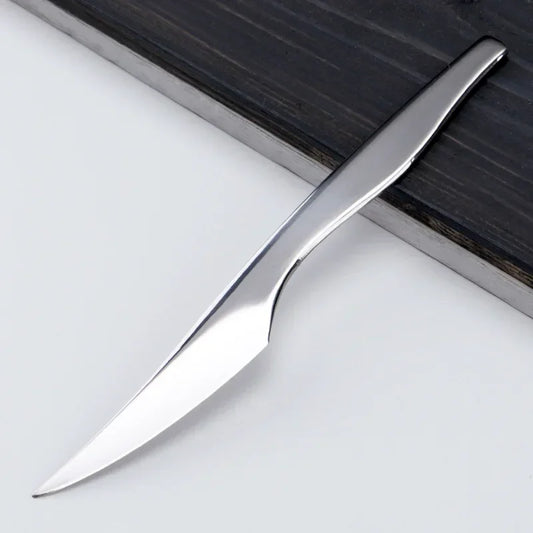 5pcs 16cm Stainless Steel Cutting Knife Leather Craft Practical Cutting Carving Tool DIY Tool Peaceful Pleasures Health and Wellness