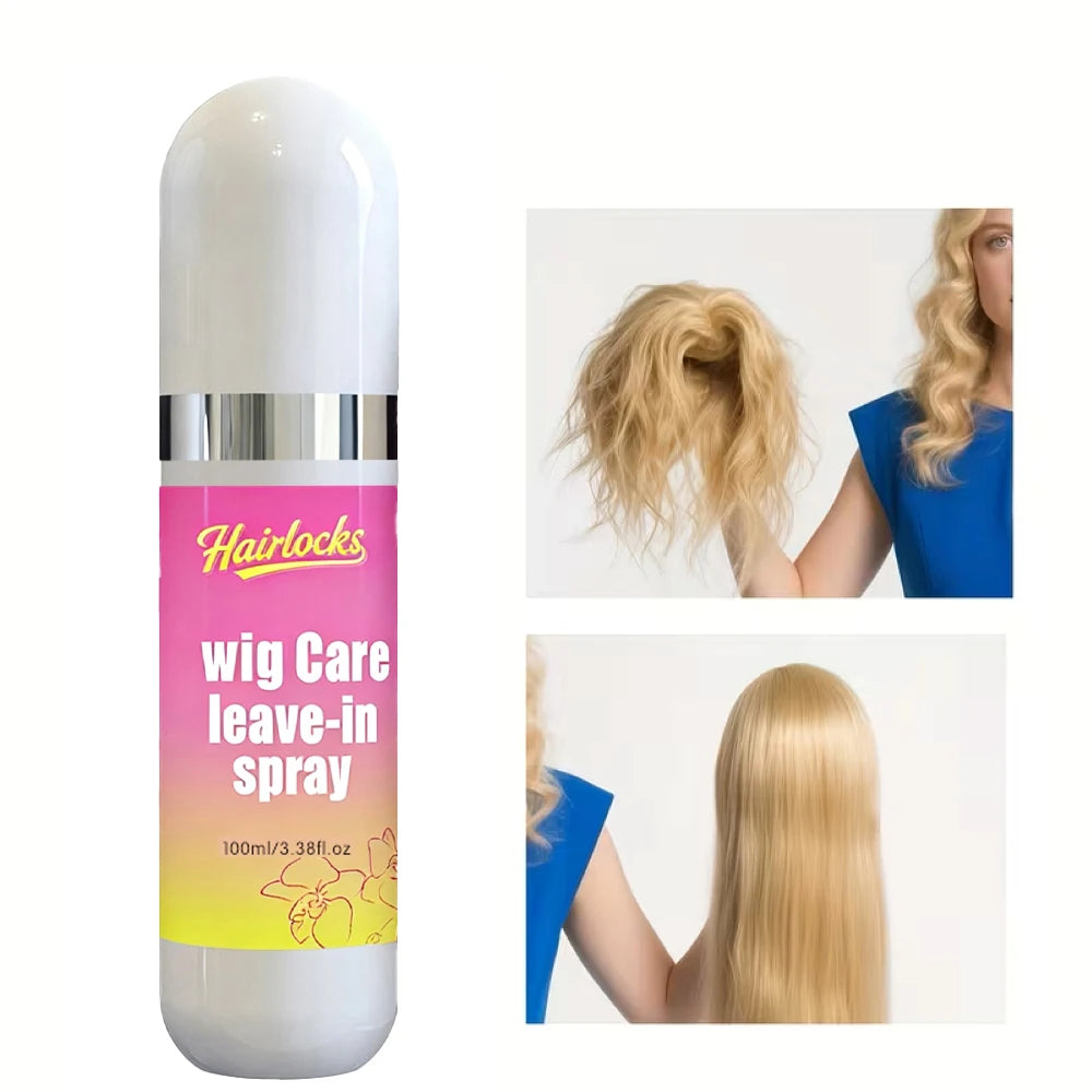 Wig Conditioner Spray – Anti-Frizz, Detangle & Moisturize